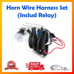 12V Horn Wiring Harness Relay Kit for Car Motorcycle Truck